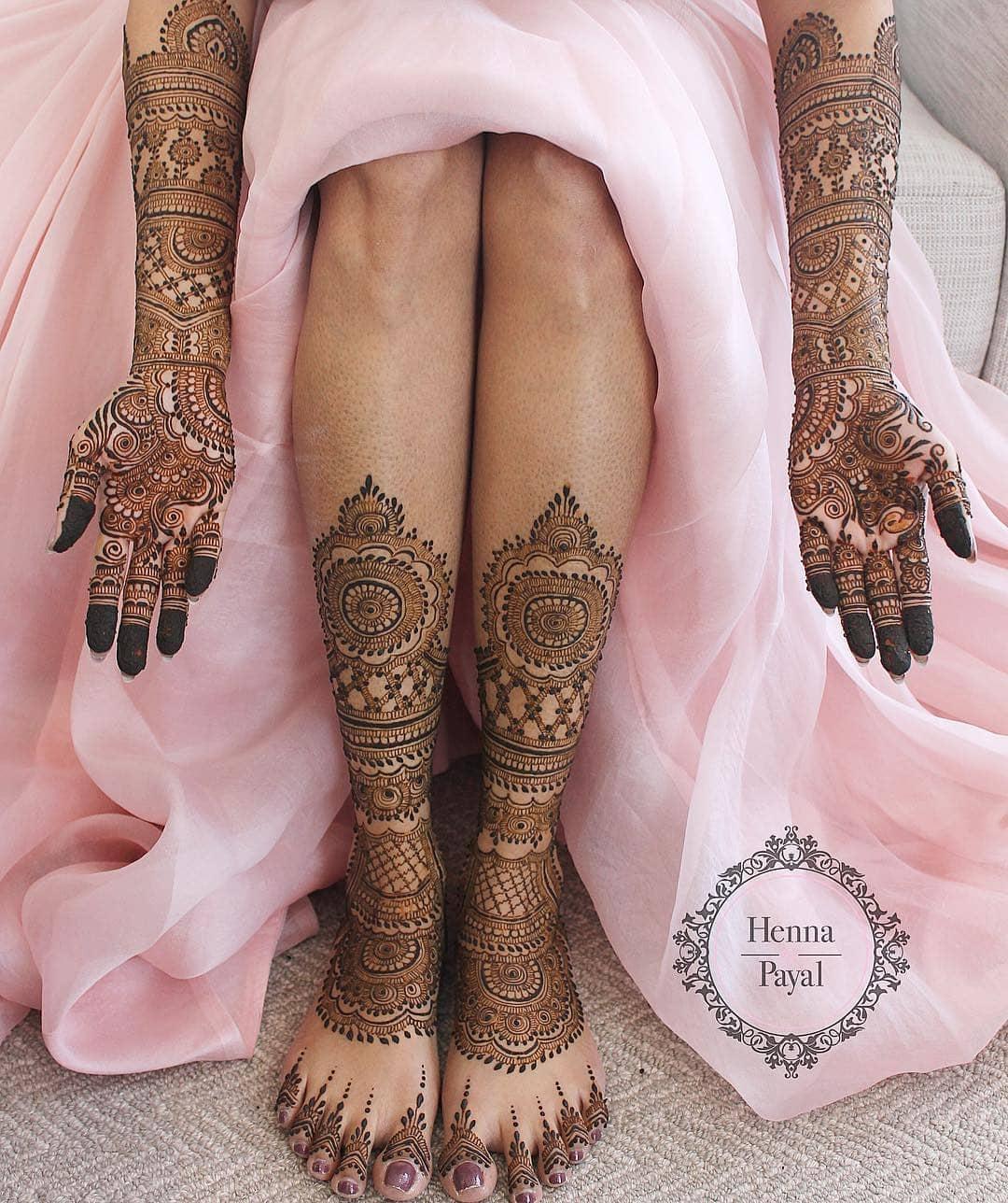 80+ Must-Try Arabic Mehndi Designs