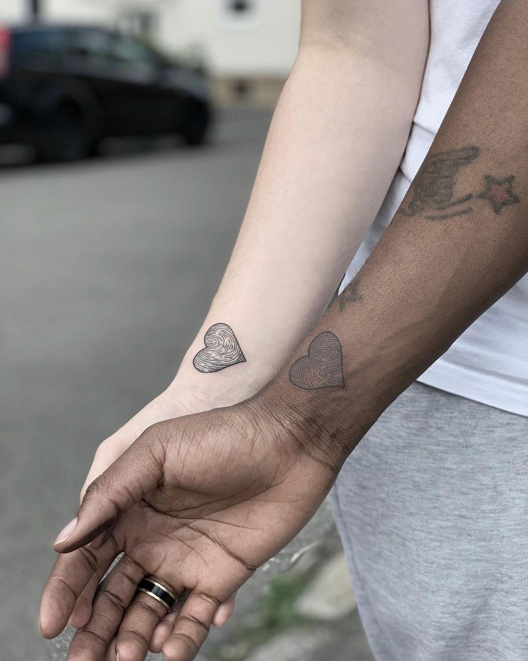 Unique Couple Tattoo Designs | womenabiding.com