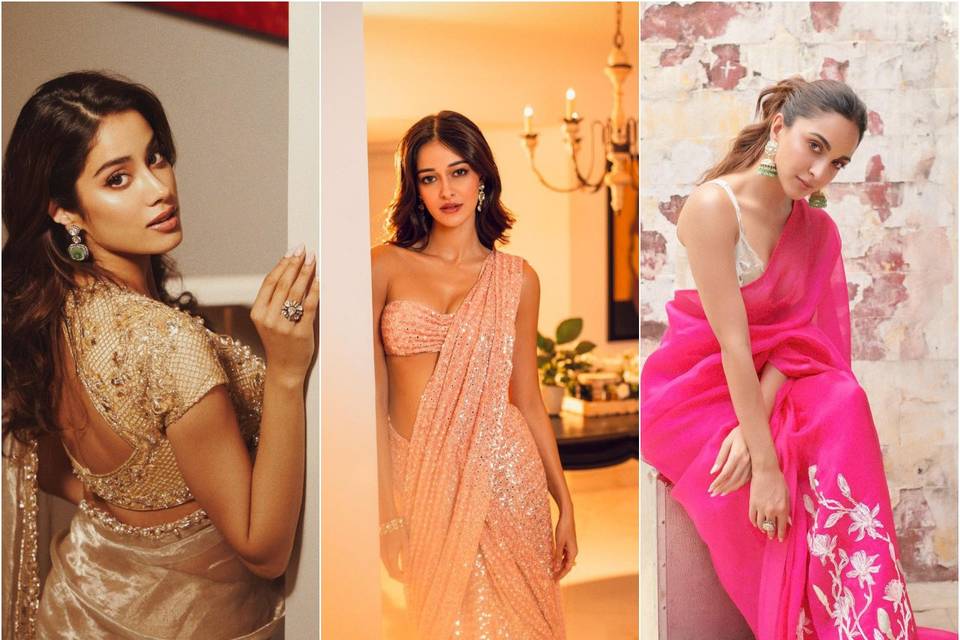 90+ Saree Poses for Photoshoot: Traditional Poses, Couple Poses, New-Style Saree Poses and More! 