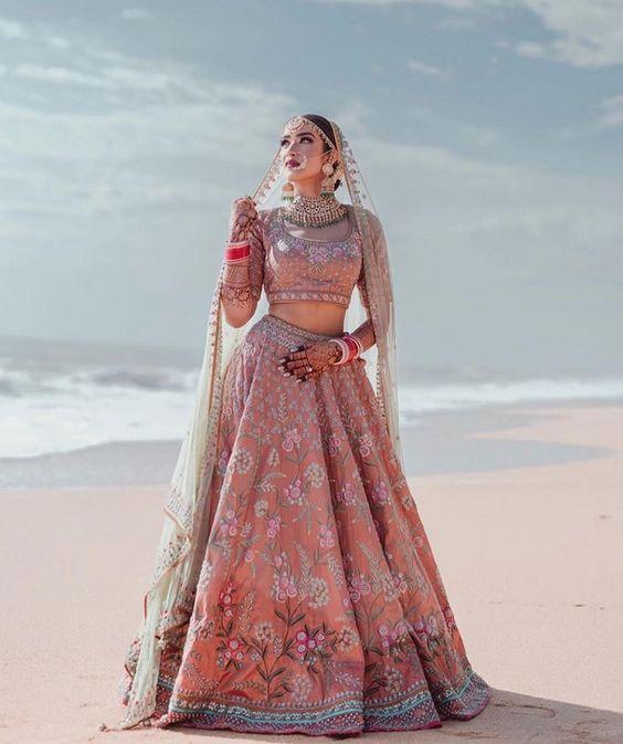 Indian Bridal Lehenga Outfits for Reception Indian Bridal Dresses UK USA  Canada