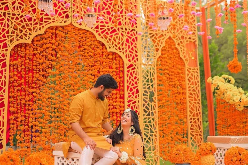 20 Most Unique Haldi Decoration Ideas You Need to Check Out Now