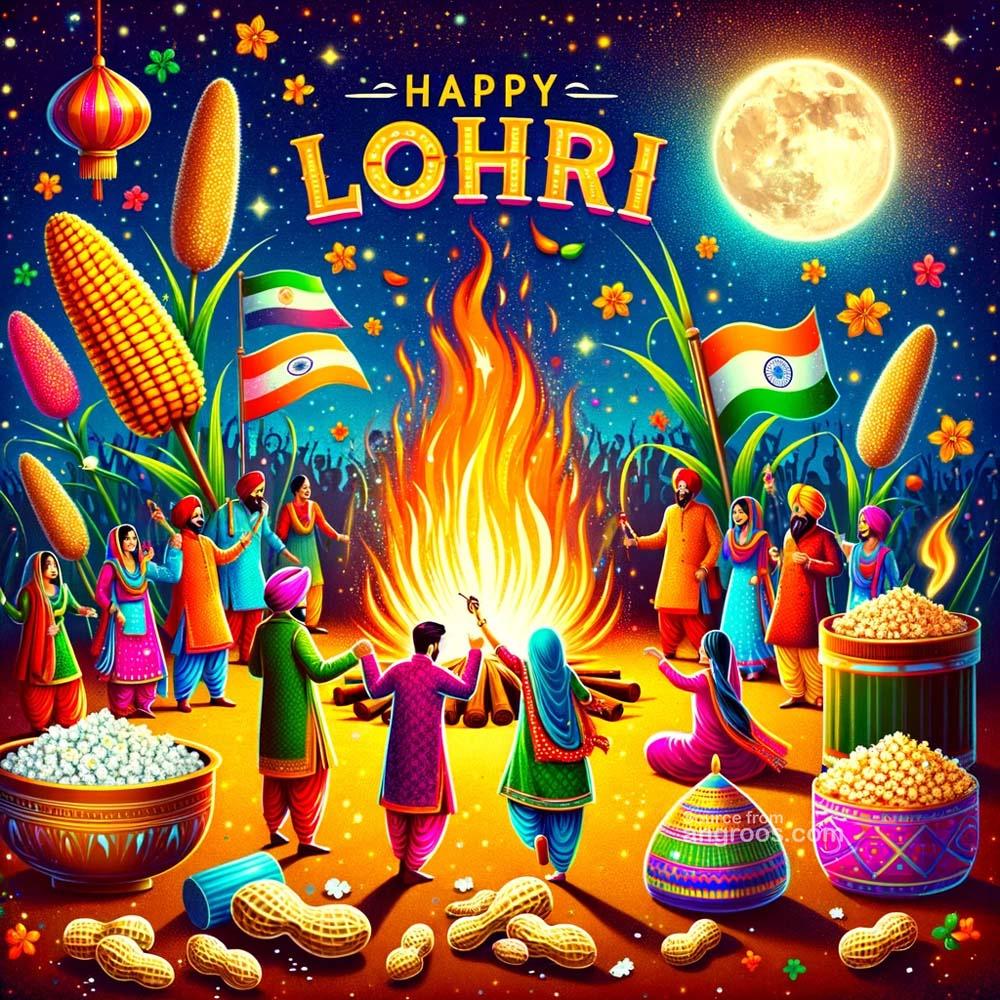 lohri images