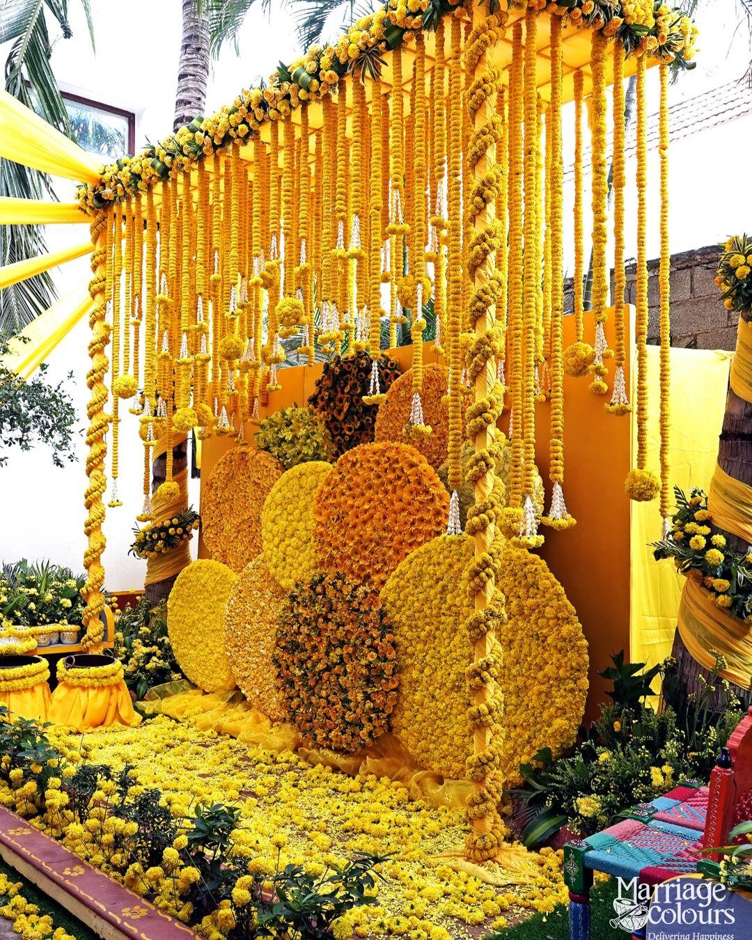 Complete Guide to Haldi Ceremony Decoration: Ideas & Tips for a ...