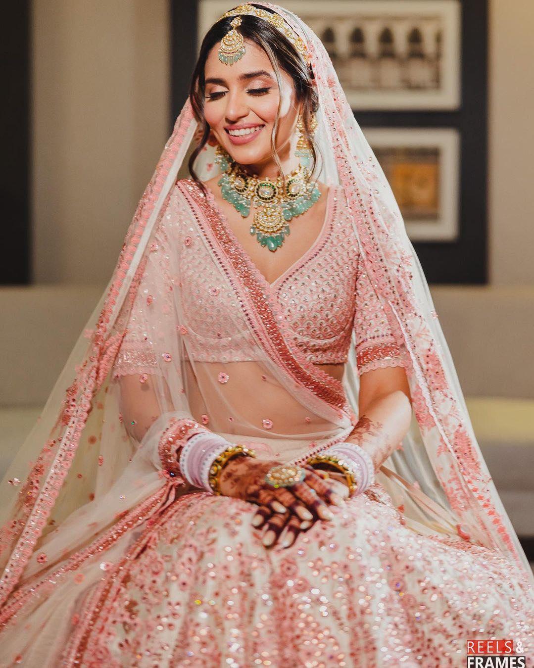 50 Pink Bridal Lehengas For Your Wedding Outfit Inspiration