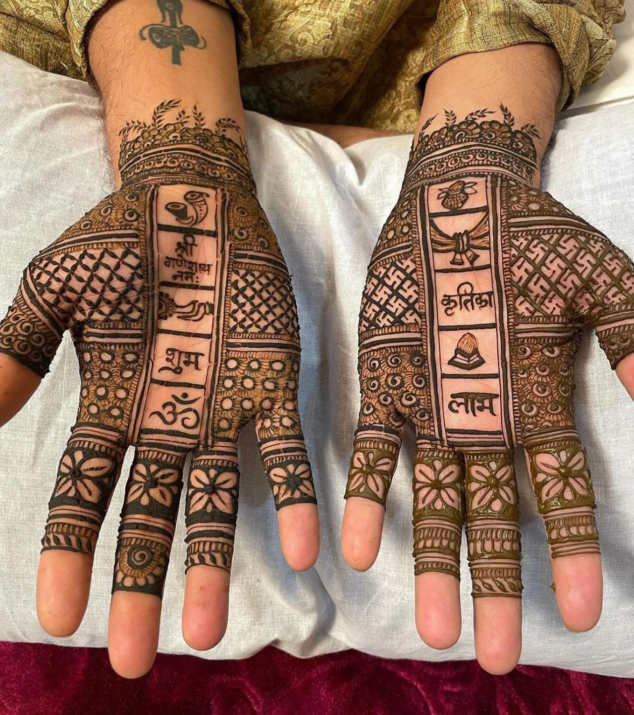 Groom Mehndi Design: 35+ Latest Dulha Mehndi Designs Ideas