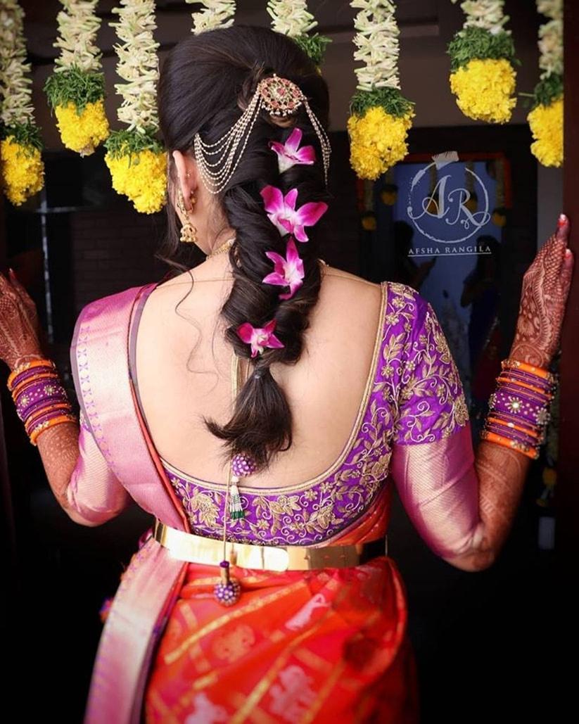 10 Poola Jada Images To Inspire Your Bridal Hairdo 2658