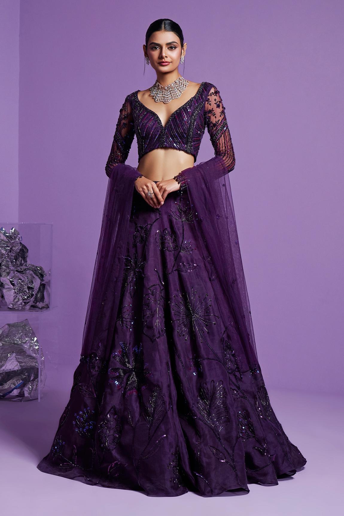 Buy latest stitched Designer Gown Saree Belt - AD Singh