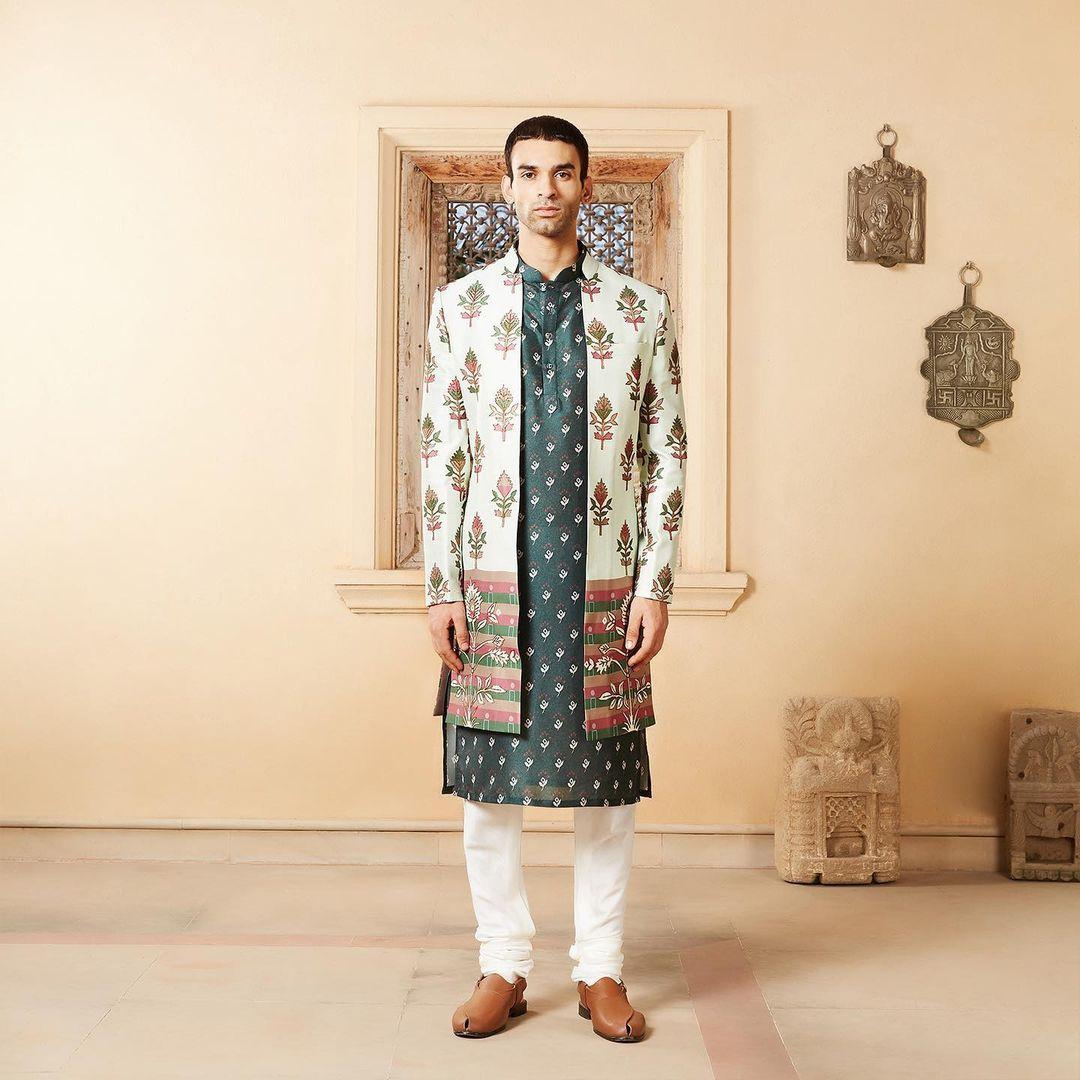 Buy Designerdarji Indian Designer Mens Dress Indowestern Jodhpuri Achkan  Royal Suits Plus Size Available Wedding Wear Dress Online in India - Etsy