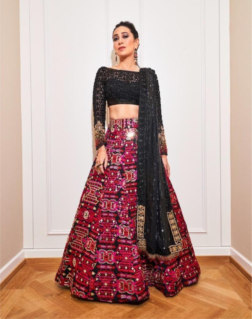 Ghagra odhani cheap design