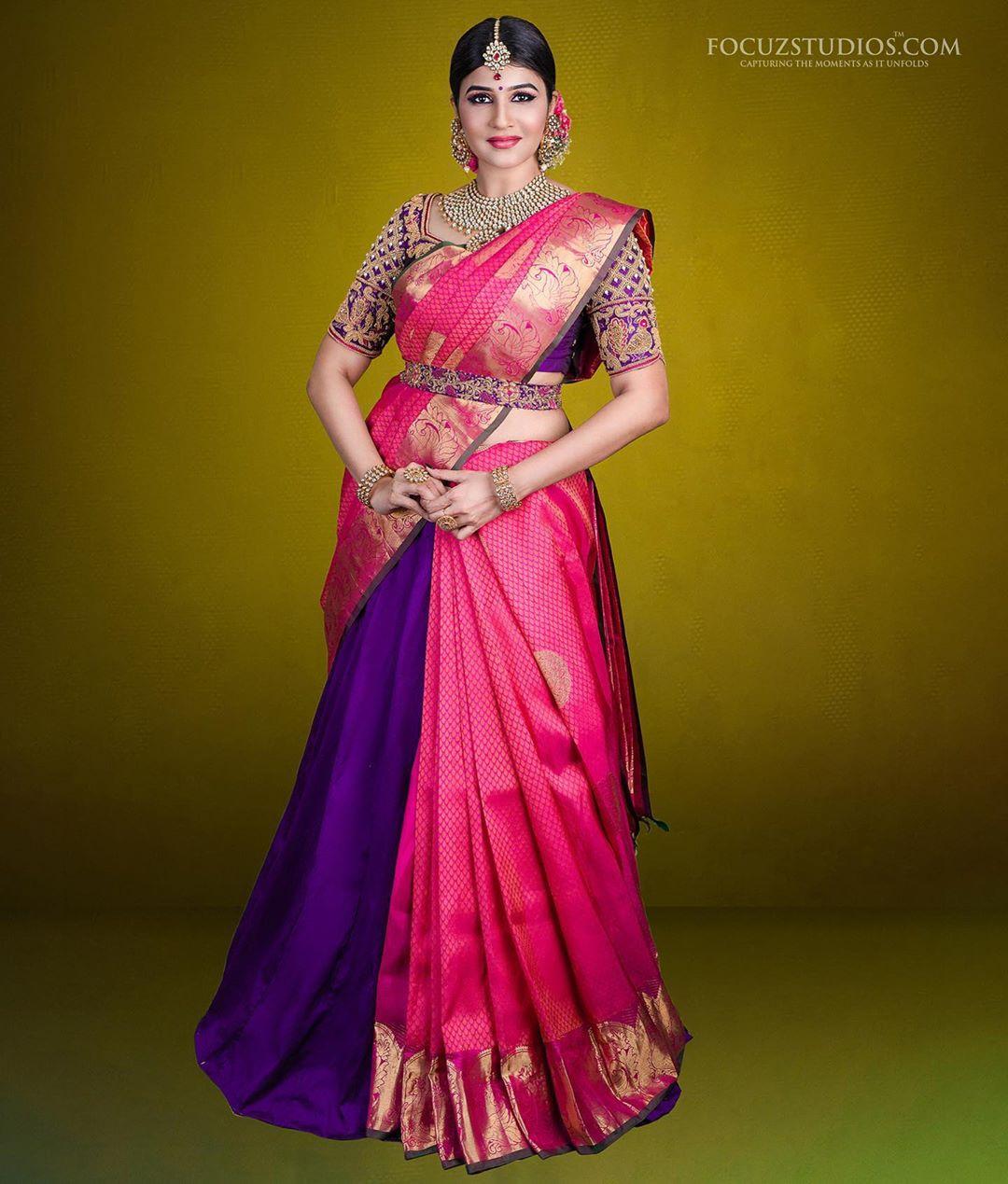 An Amazing Edit of 12 Half Saree Designs Your Closet Deserves Right Now