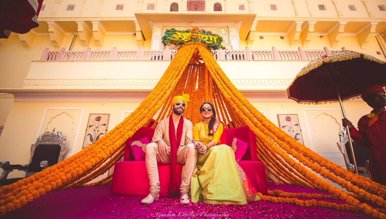 The Best Background Haldi Ceremony Decoration Ideas to Make Your  Celebrations a Smashing Success