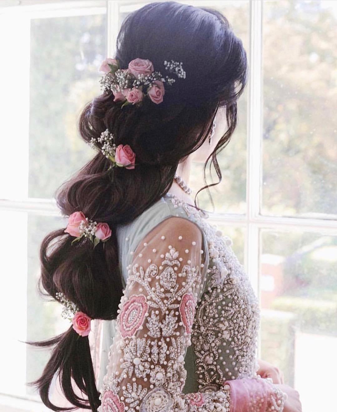 7 Gorgeous Bridal Hairstyles That Will Look Good With Your Bridal Lehenga –  Zerokaata