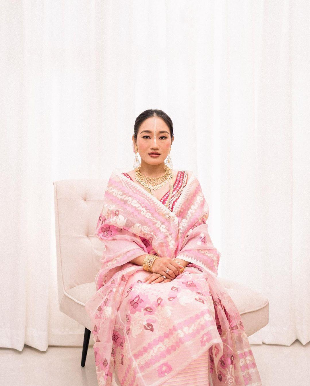 manipuri wedding makeup