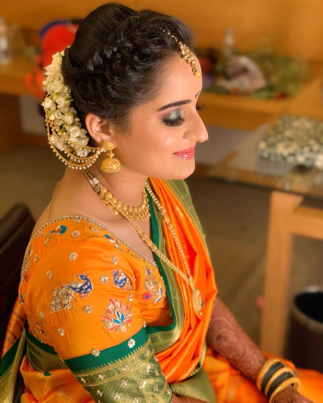 Ambada Hairstyle Designs as Adorned by Real Maharashtrian Brides