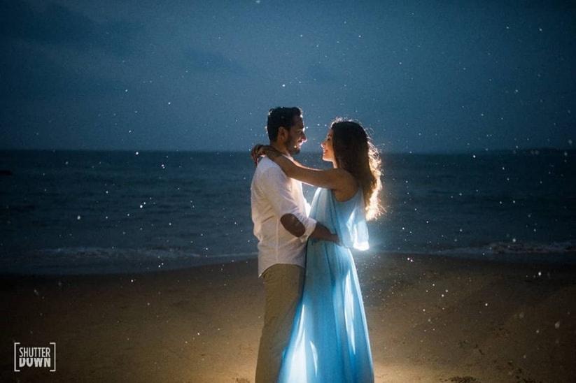 Romantic Couple Posing at the Beach Stock Photo - Image of relaxed,  portrait: 25973386