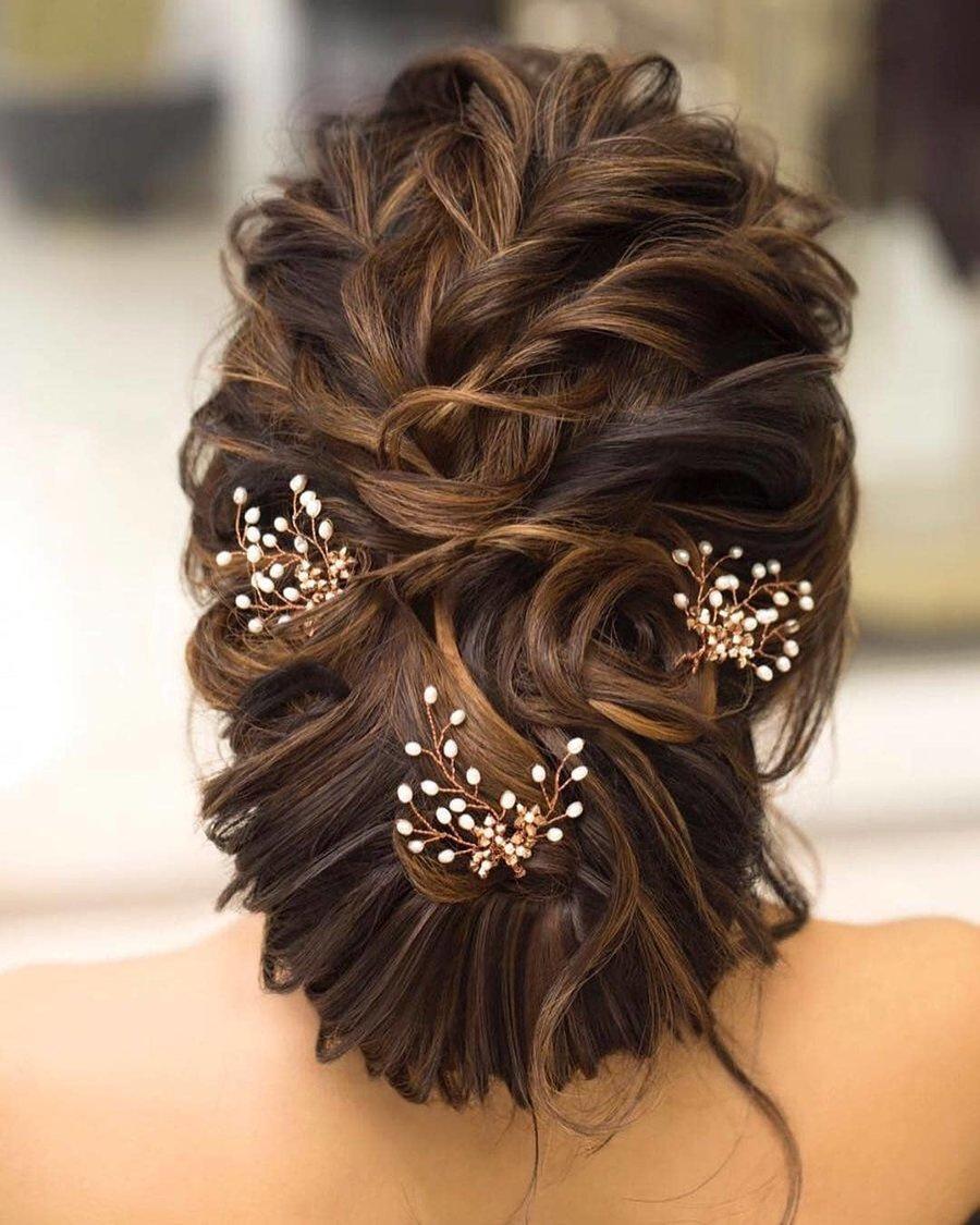 Top 10 New Bun Hairstyle With Using Clutcher - Bridal Hairstyles | Cute  Hairstyles For Wedding Party Credit: Easy Hairstyles. | Top 10 New Bun  Hairstyle With Using Clutcher - Bridal Hairstyles |