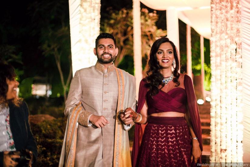 Nitin Prachi // Lutyens Resort Engagement Session Photography by Sunil S.  Raawat | Party wear indian dresses, Indian bridal outfits, Indian bride  outfits