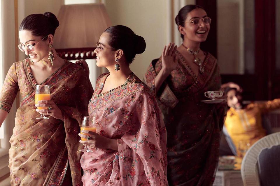 POV - You are getting married in summer sundowner wedding in the most  beautiful Sabyasachi saree ✨ . . Shot by: @israniphotography Coup... |  Instagram