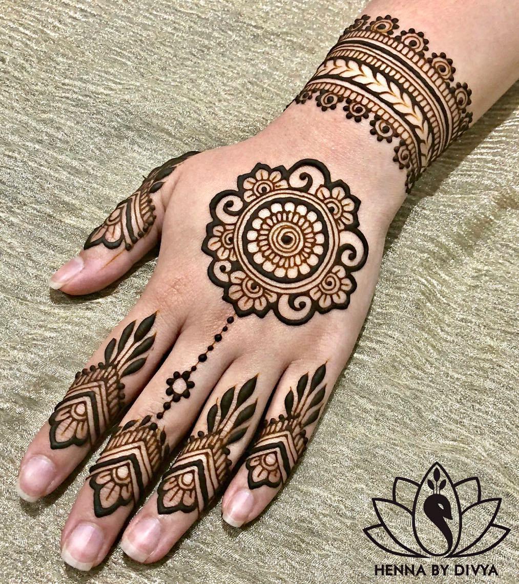 easy henna designs for beginners
