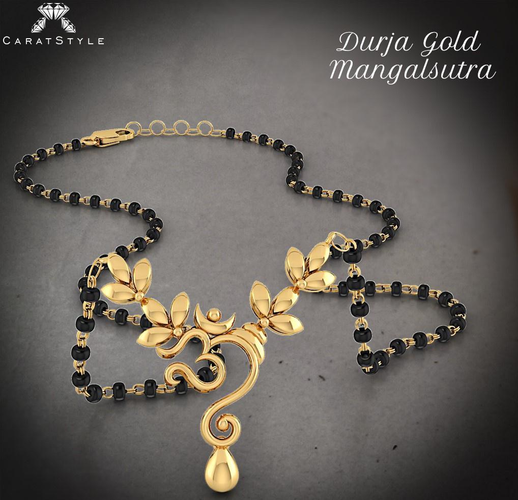 8 Contemporary Gold Mangalsutra Chain 