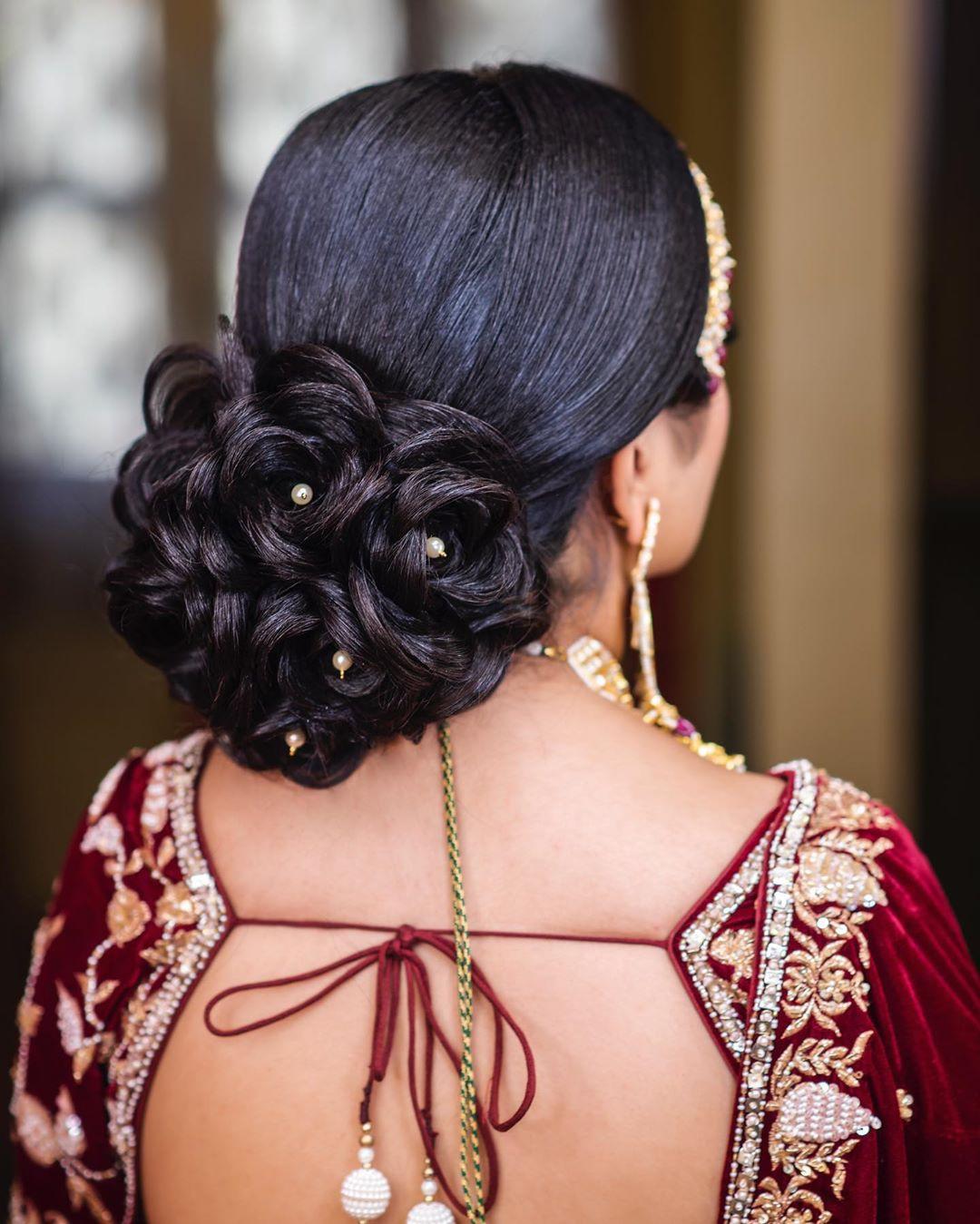 Best Bridal Hairstyle Ideas For Indian Wedding  Shaadi Baraati