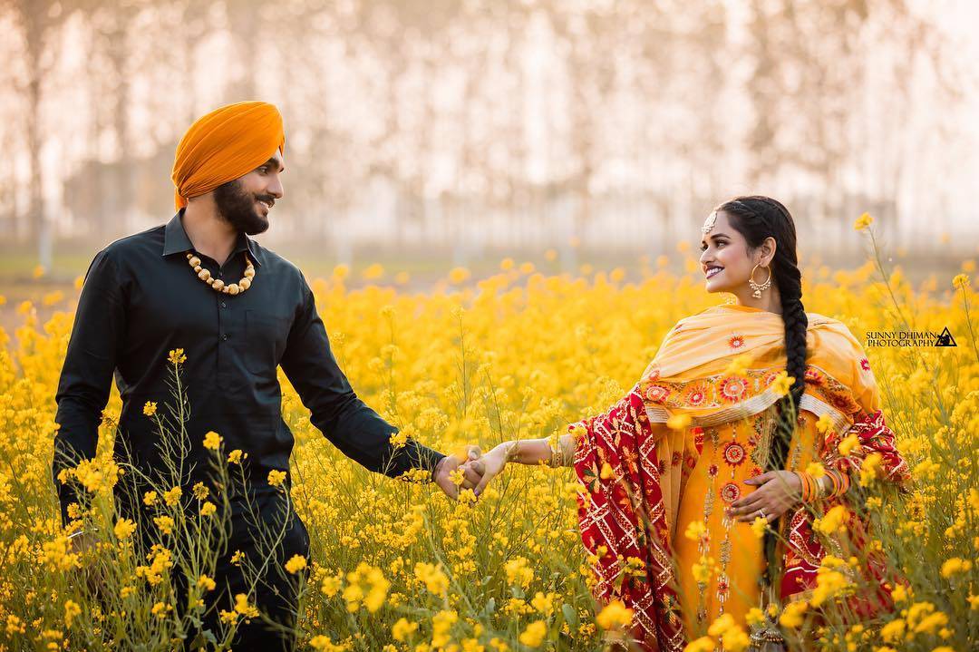 Red, Pink & Golden: Ladies Punjabi Dress Ideas For The Bride