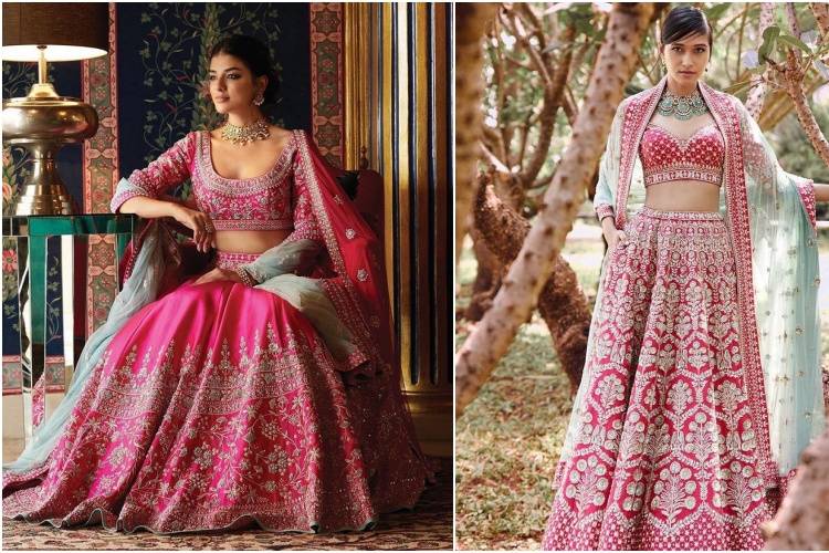 Buy Latest Pink Color Lehenga Choli Online at Best Price | Ethnic Plus