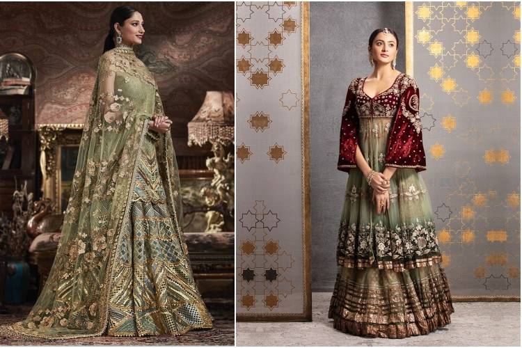 lancha dresses by Anju Modi & Rimple & Harpreet