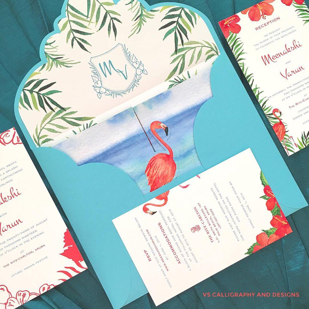 Sea Style Wedding Invitation -  Sweden