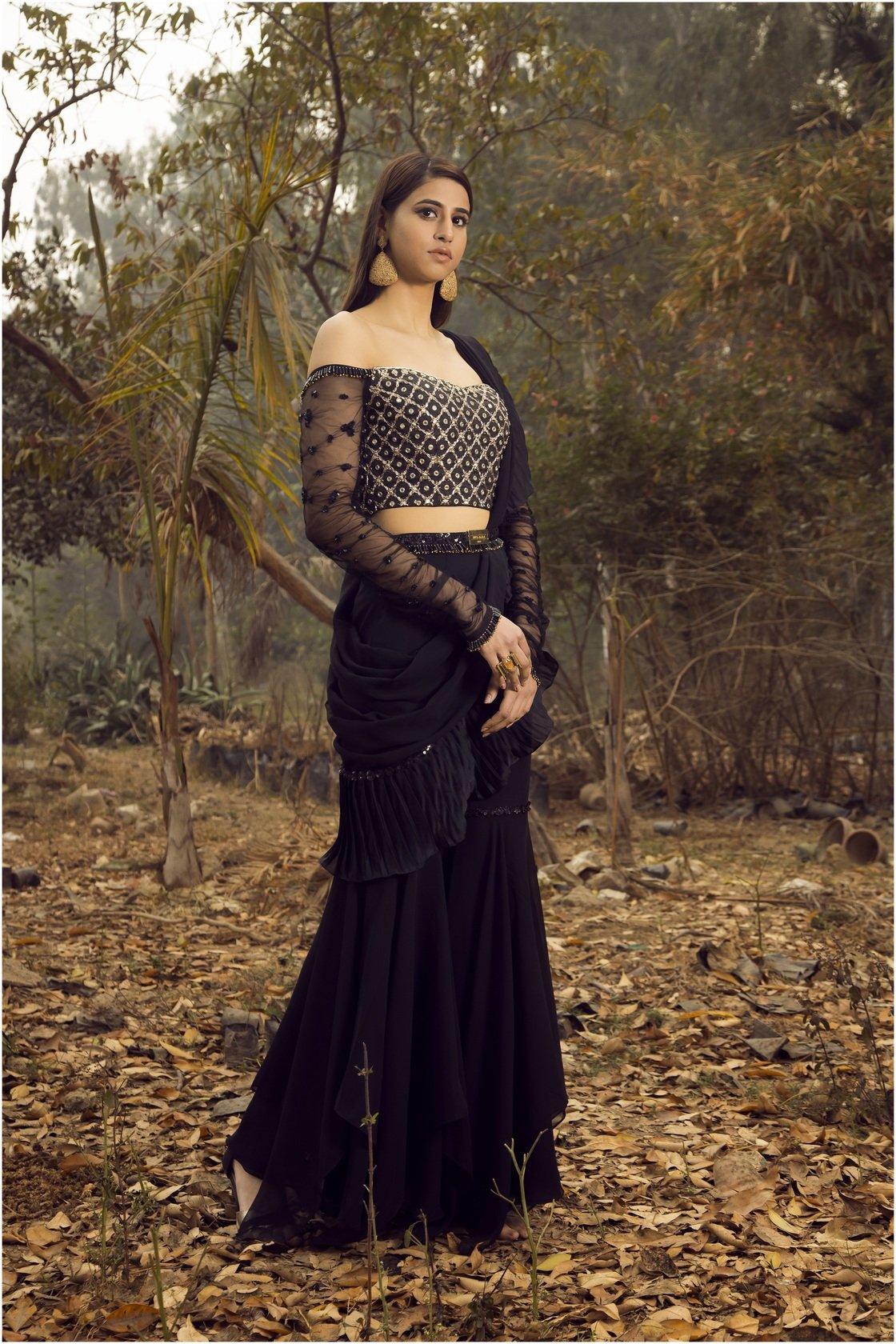 30 Trendy Net Blouse Designs for Sarees and Lehengas