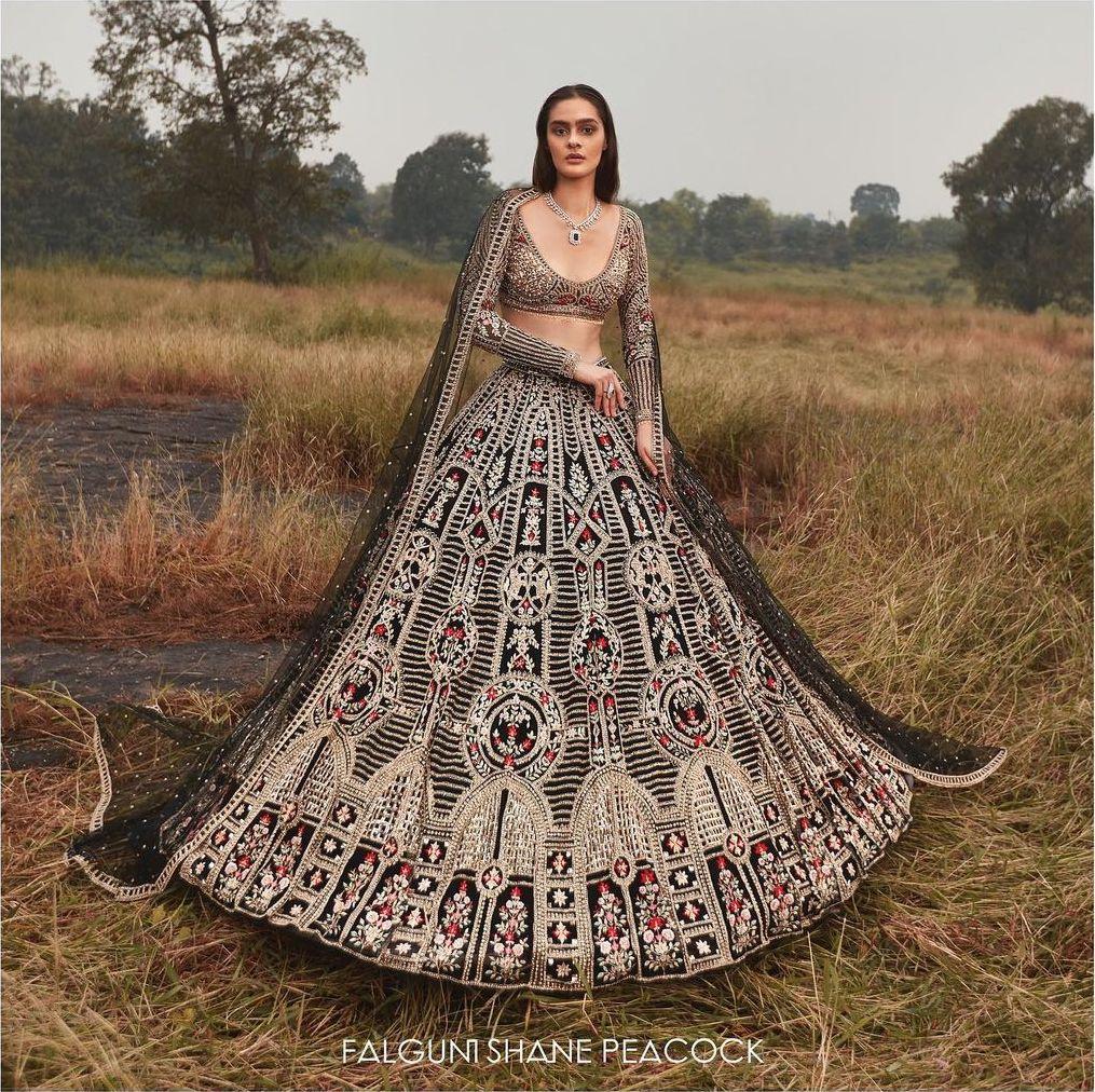 Buy Net Sangeet Lehenga Choli Online : USA -