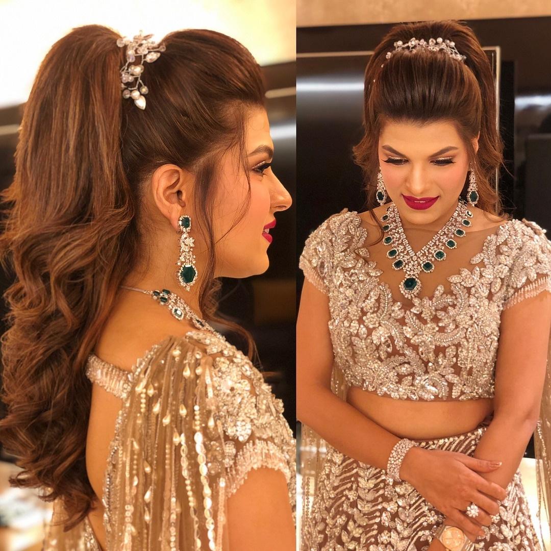 23 Ultimate Hairstyles For Lehenga Look-2023 Version