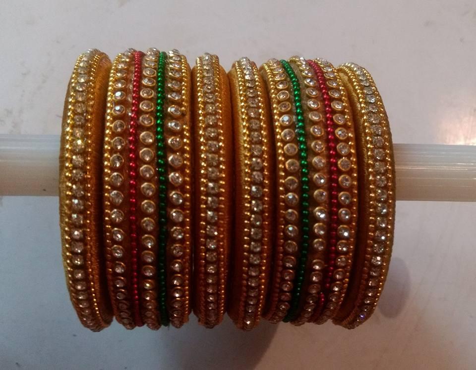 silk thread bangles 