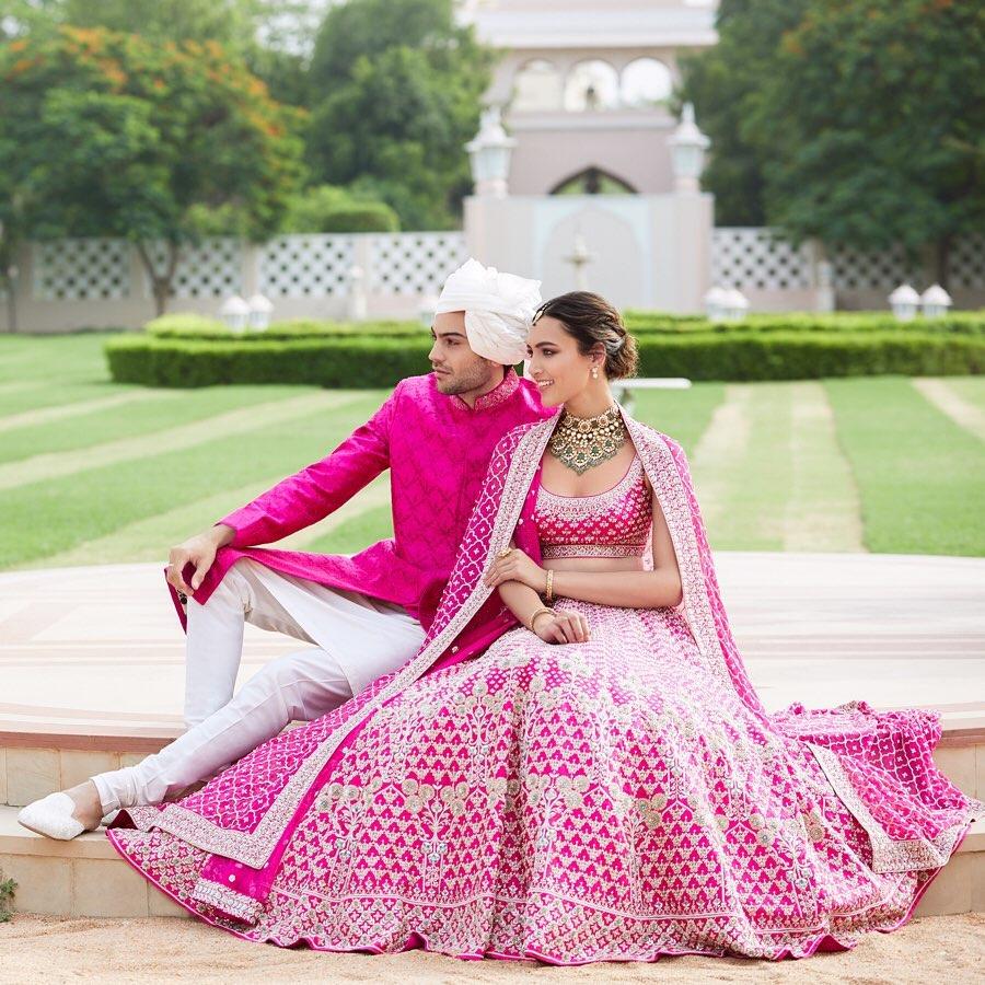 5 Anita Dongre Nature-Inspired Lehengas Perfect For The Fuss-Free Bride -  News18