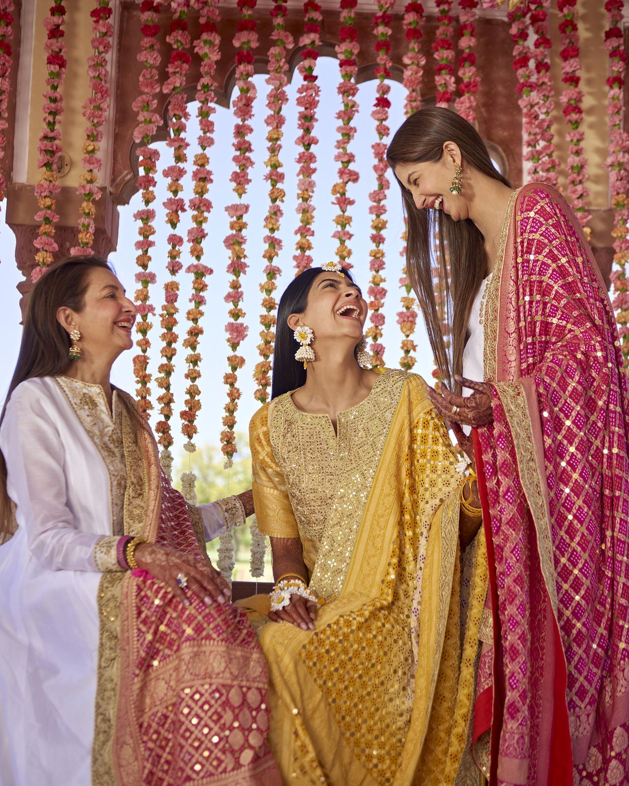Hanna S Khan haldi ceremony