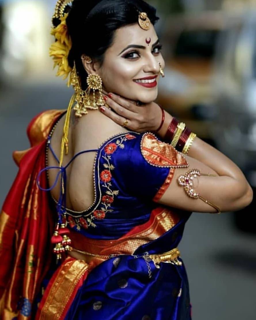 Image may contain: 2 people, closeup | Wedding hairstyles, Indian bridal  makeup, Hair styles