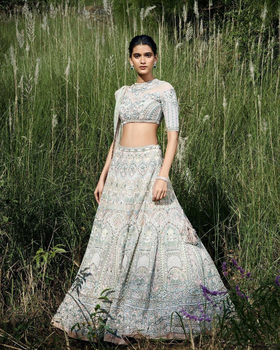 33+ Breathtaking Pastel Lehenga designs To Choose From