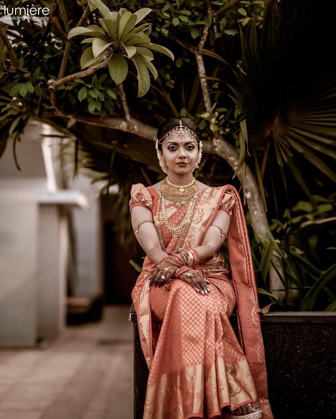 South Indian Bridal Photography Ideas - Best Poses of South Indian Bride | Indian  bride poses, South indian bride, Indian bride
