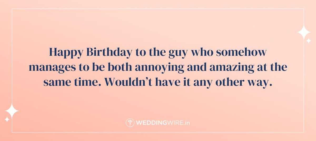 Simple Birthday Wishes for Brother