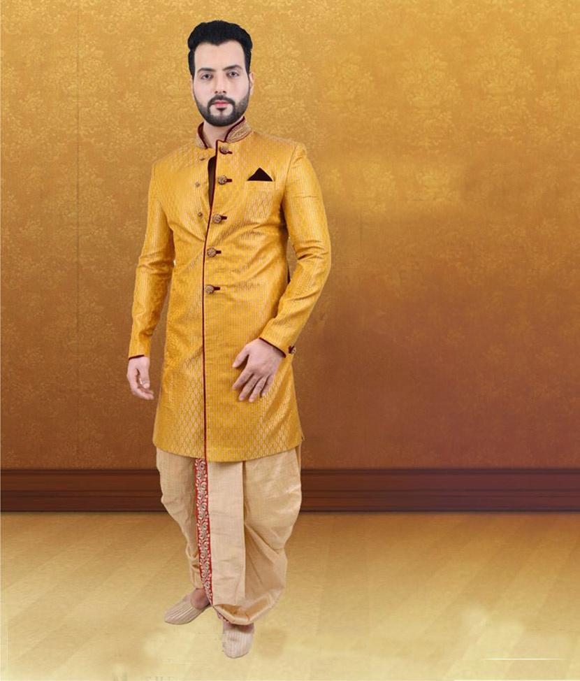 Bengali on sale groom outfit