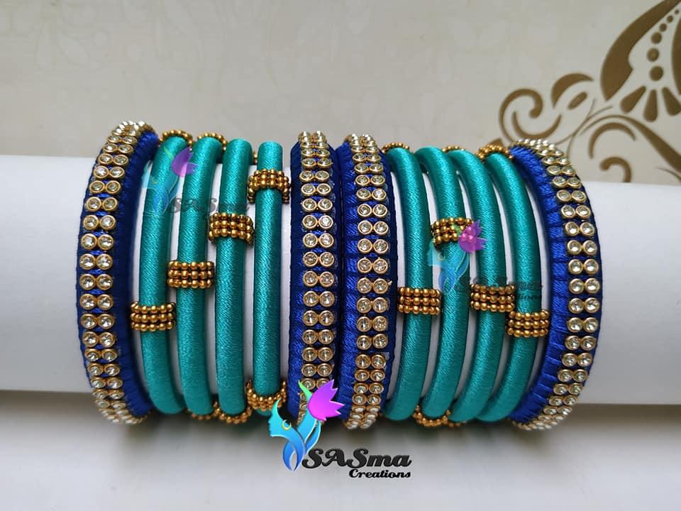 Latest Silk Thread Bangles Ideas To Enhance Your Bridal Look