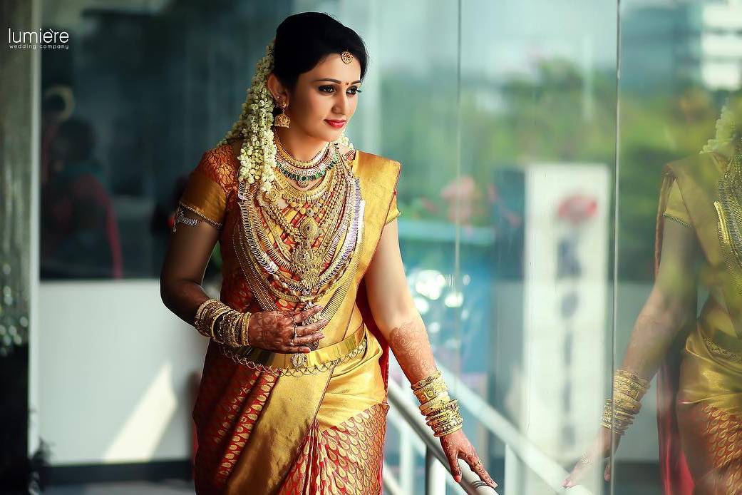 Latest Kerala Wedding Saree Trends | Kerala Wedding Style