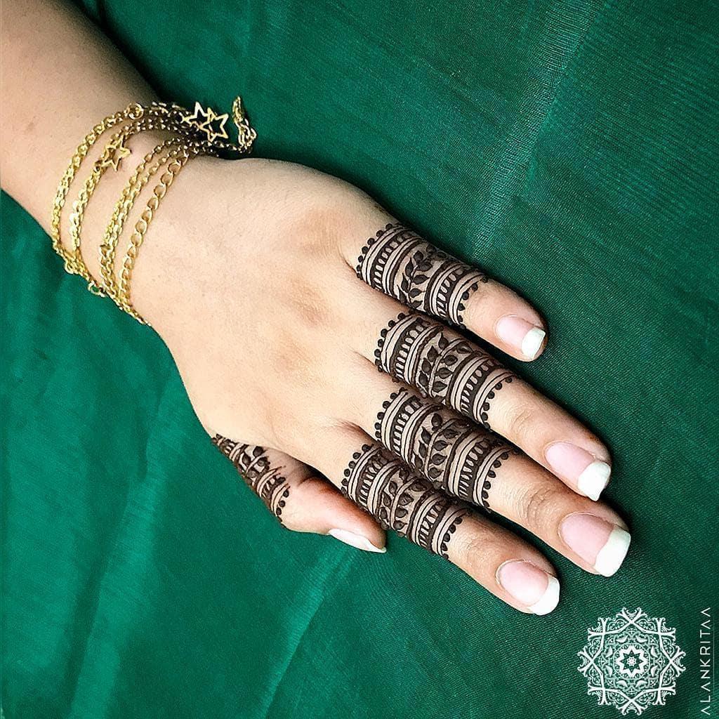 how to do henna with left hand｜TikTok Search