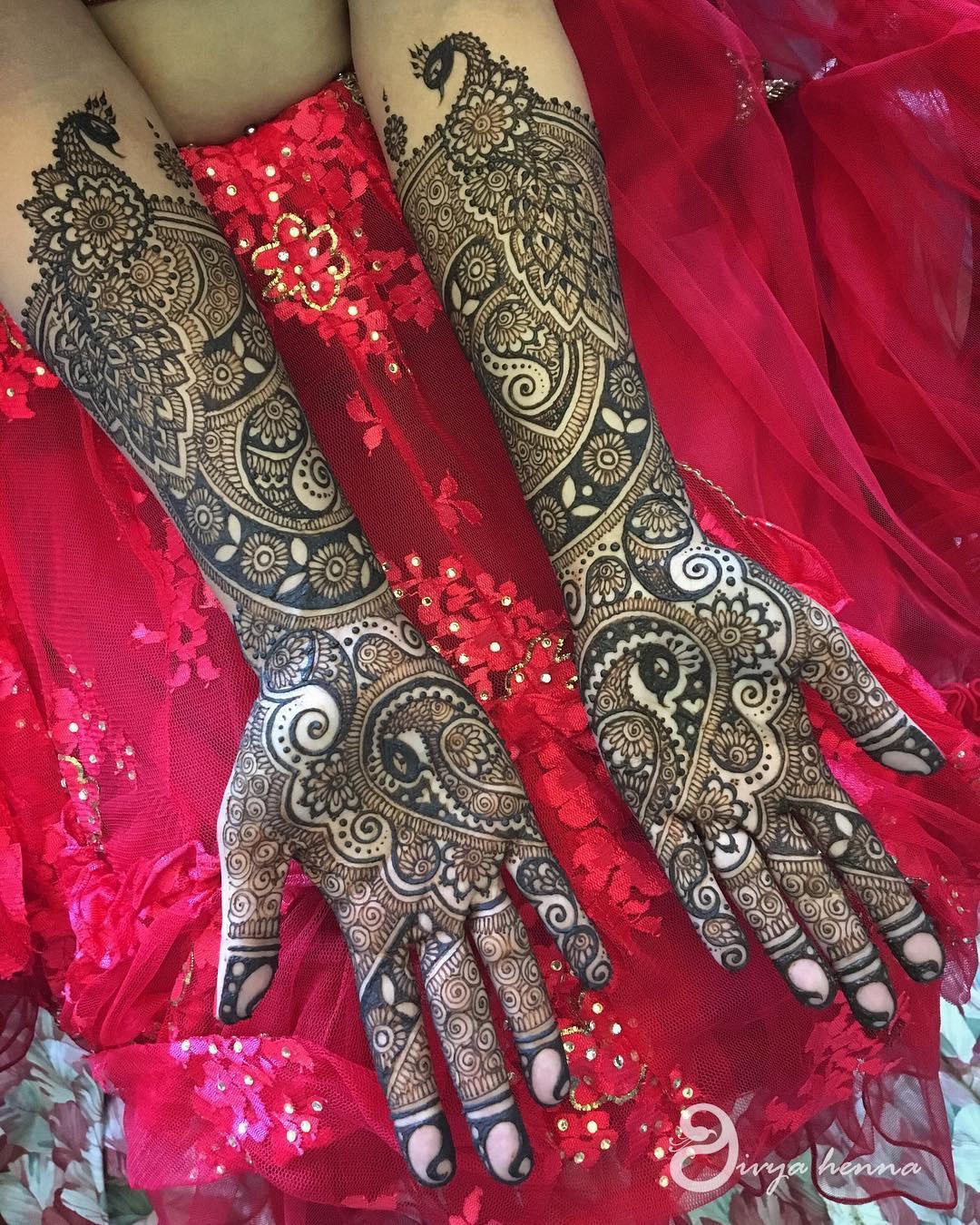 Heavy Henna Inspo🤎 #henna#hennadesigns#hennaartist#mehndi#bridalhenna... |  TikTok