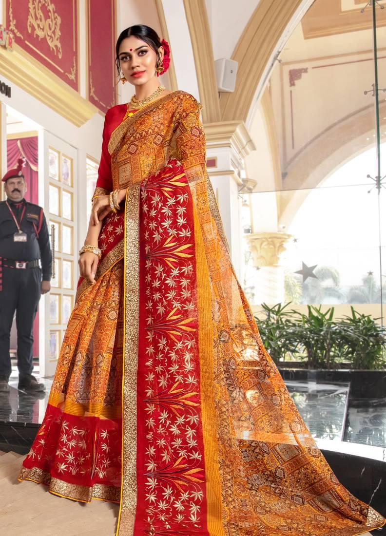 A Complete Guide About Gujarati Bridal and Wedding Traditions | saree.com  by Asopalav