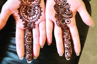 simple henna mehndi design