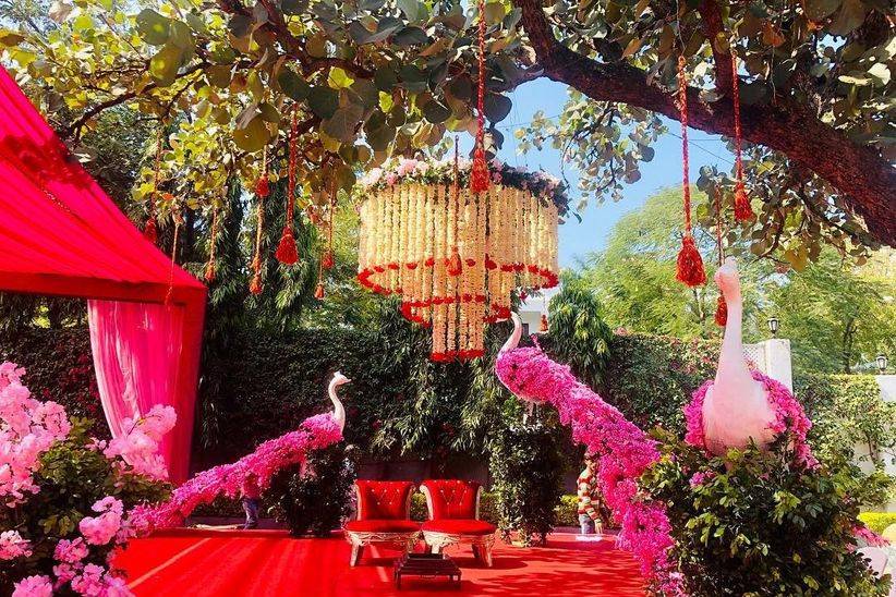 10 + All Possible Ways to Use Lush Peacock Designs for Your Monsoon Wedding