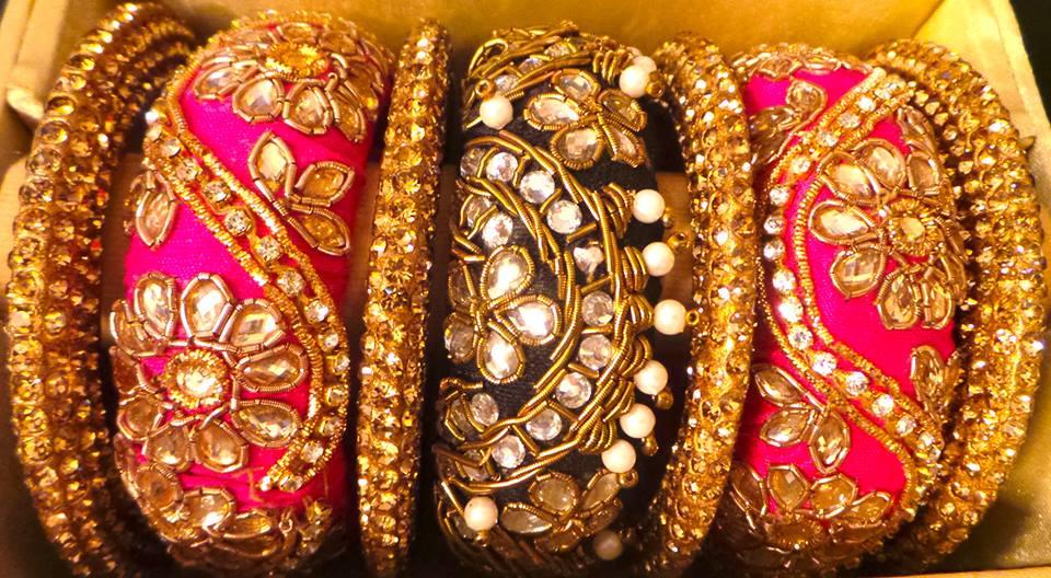 How to make sale zardosi bangles