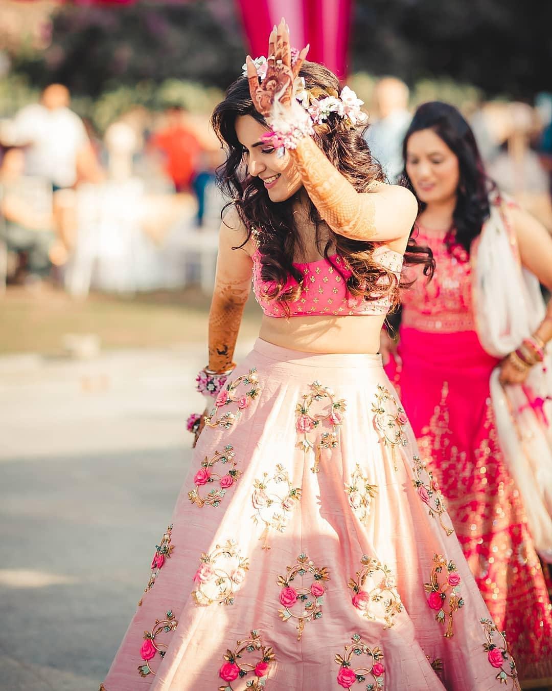 Floral Long Skirt With Crop Top All The Summer Weddings