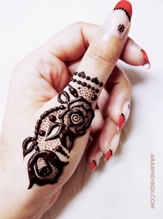 Elegant Finger Mehndi Designs ♥ - Stylish Mehndi Design | Facebook